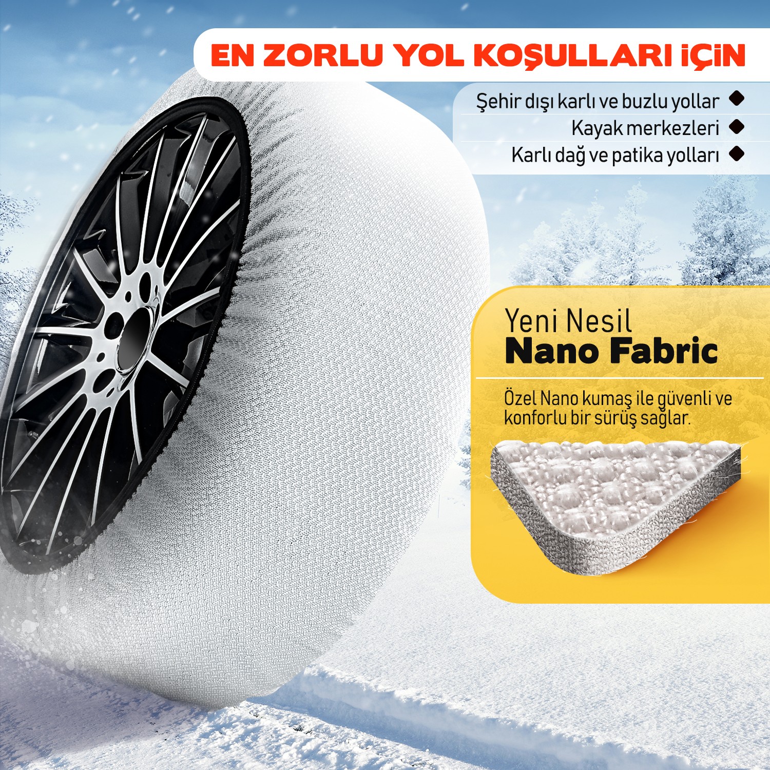 Dust Auto - Kar Çorabı - Oto Branda - Oto Kolçak - Oto Aksesuar Üreticisi - Dust Auto Kar Çorabı - Universal Oto Branda - Universa Oto Kolçak